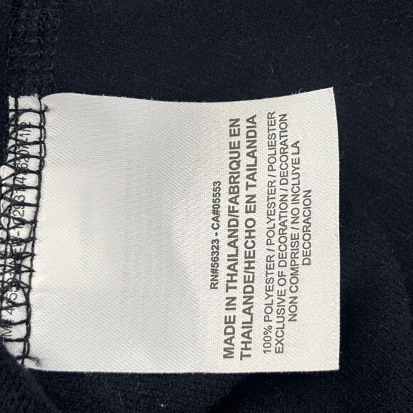 Nike Running Shirt Mens Large Black Dri-FIT Funnel Neck Thumbholes 659886-010 - Picture 11 of 13